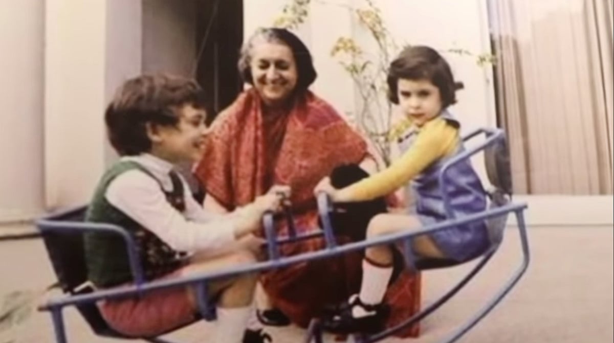 <div class="paragraphs"><p>Gandhi shared memories and visuals from his childhood in the video.</p></div>