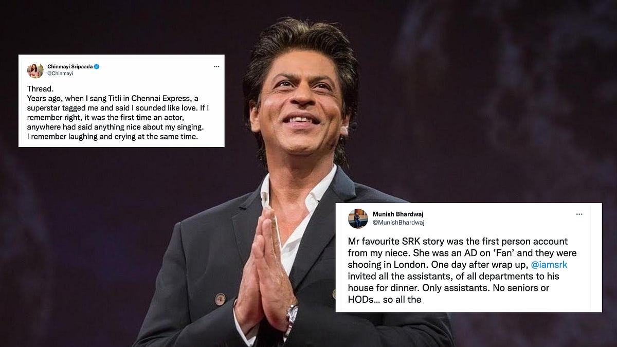 <div class="paragraphs"><p>Twitter floods with heartwarming SRK stories as a way to support the star.</p></div>