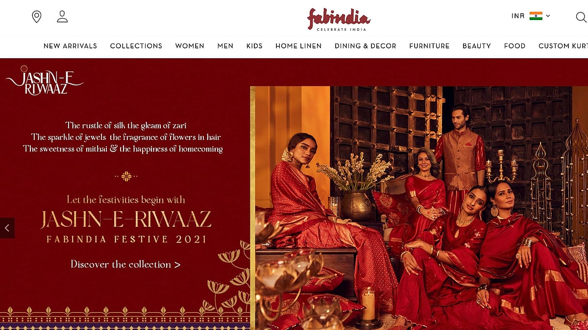 <div class="paragraphs"><p>Tejasvi Surya called for FabIndia's boycott after they released an ad featuring their Diwali collection, titled, ‘Jashn-E-Rivaaz’.</p></div>