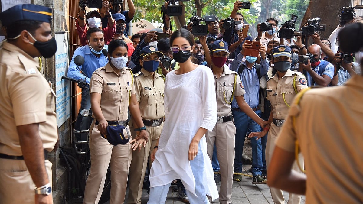 <div class="paragraphs"><p>Ananya Panday at the NCB office.</p></div>