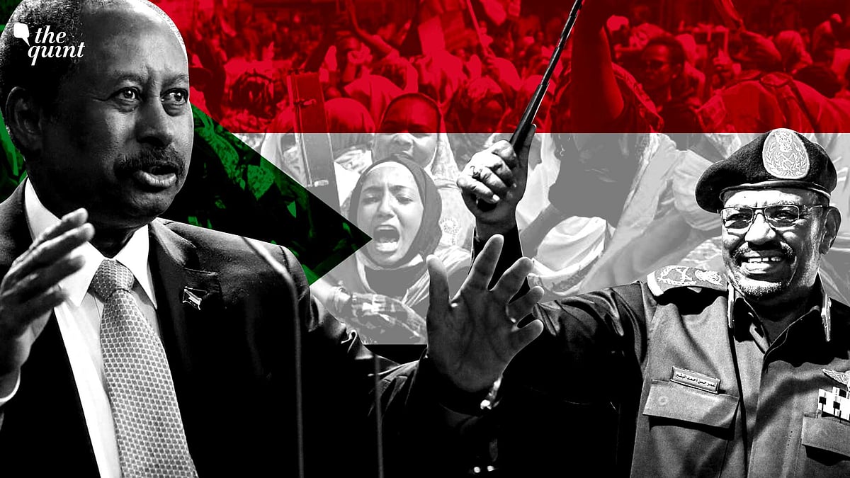 <div class="paragraphs"><p>Sudan's Prime Minister Abdalla Hamdok (left) and former President Omar al-Bashir (right).</p></div>