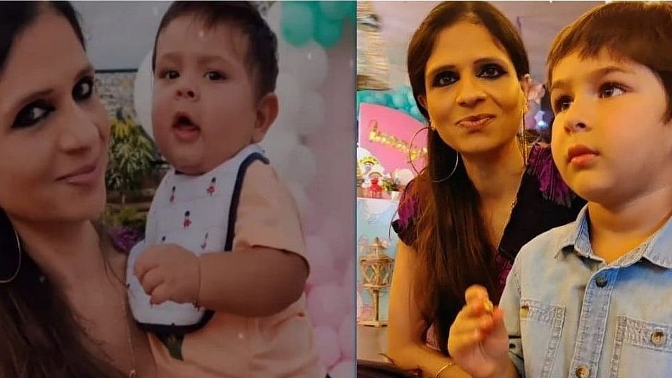 <div class="paragraphs"><p>Saif Ali Khan's sister Saba Ali Khan shares photos with her nephews Jeh and Taimur.</p></div>