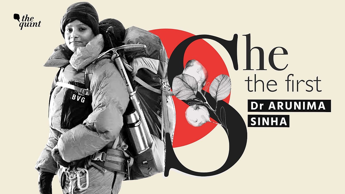 <div class="paragraphs"><p>Arunima Sinha – the world's first woman amputee to scale Mt Everest.</p></div>