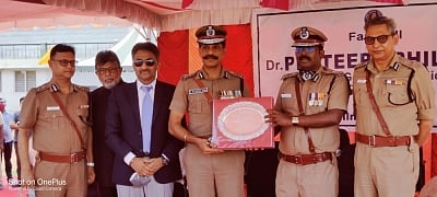 <div class="paragraphs"><p>Prateep V Philip sports the name badge and the cap that he had worn on 21 May 1991.</p></div>