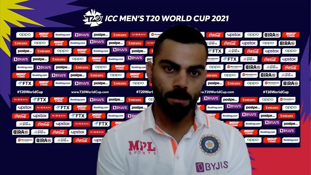 <div class="paragraphs"><p>Virat Kohli spoke before India's 2021 T20 World Cup match vs Pakistan.</p></div>