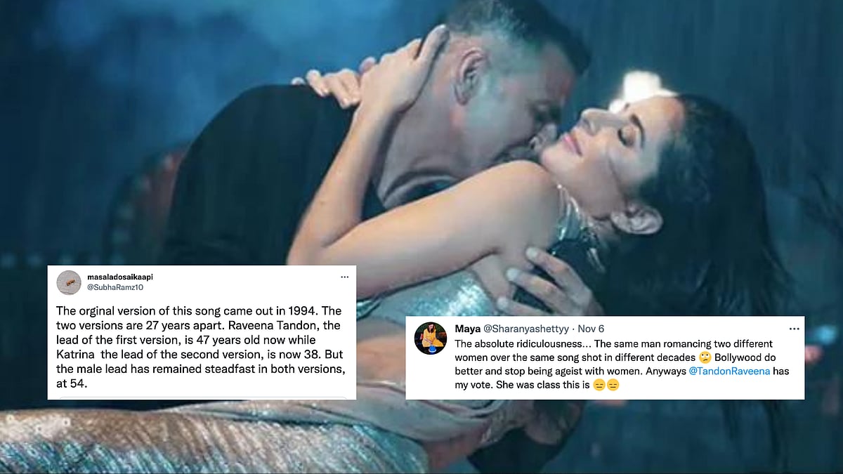 <div class="paragraphs"><p>Twitter has some thoughts on <em>Sooryavanshi</em>'s song 'Tip Tip Barsa Paani'</p></div>
