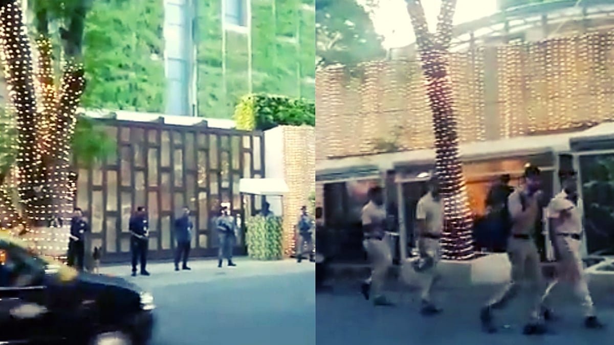 <div class="paragraphs"><p>Security has been tightened outside billionaire Mukesh Ambani’s residence Antilia after Mumbai police received a call from a taxi driver claiming that two people carrying a bag had asked for the residence.</p></div>