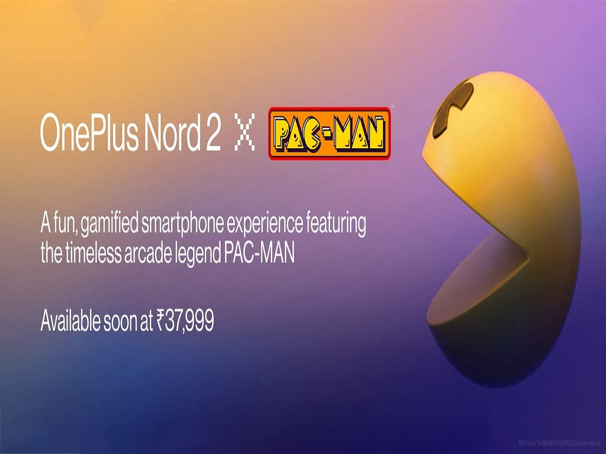 <div class="paragraphs"><p>OnePlus Nord 2 PAC-MAN edition is expected to launch soon in India.</p></div>