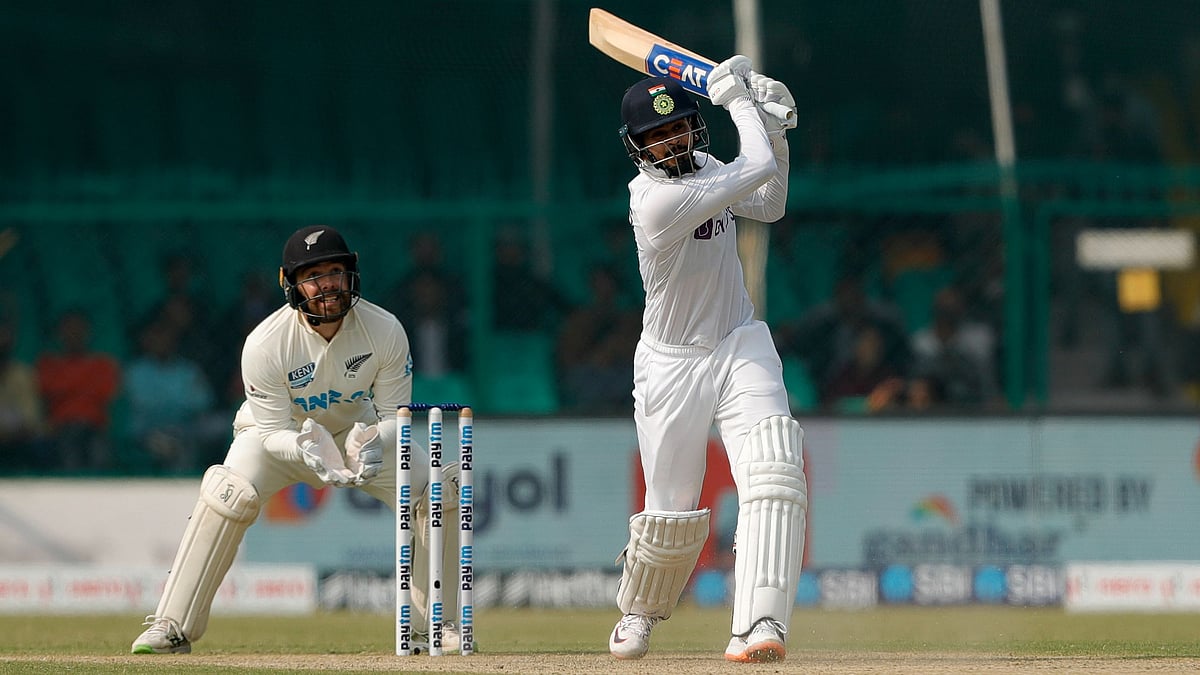 <div class="paragraphs"><p>Shreyas Iyer played a brilliant hand on debut against New Zealand in the Kanpur Test&nbsp;</p></div>