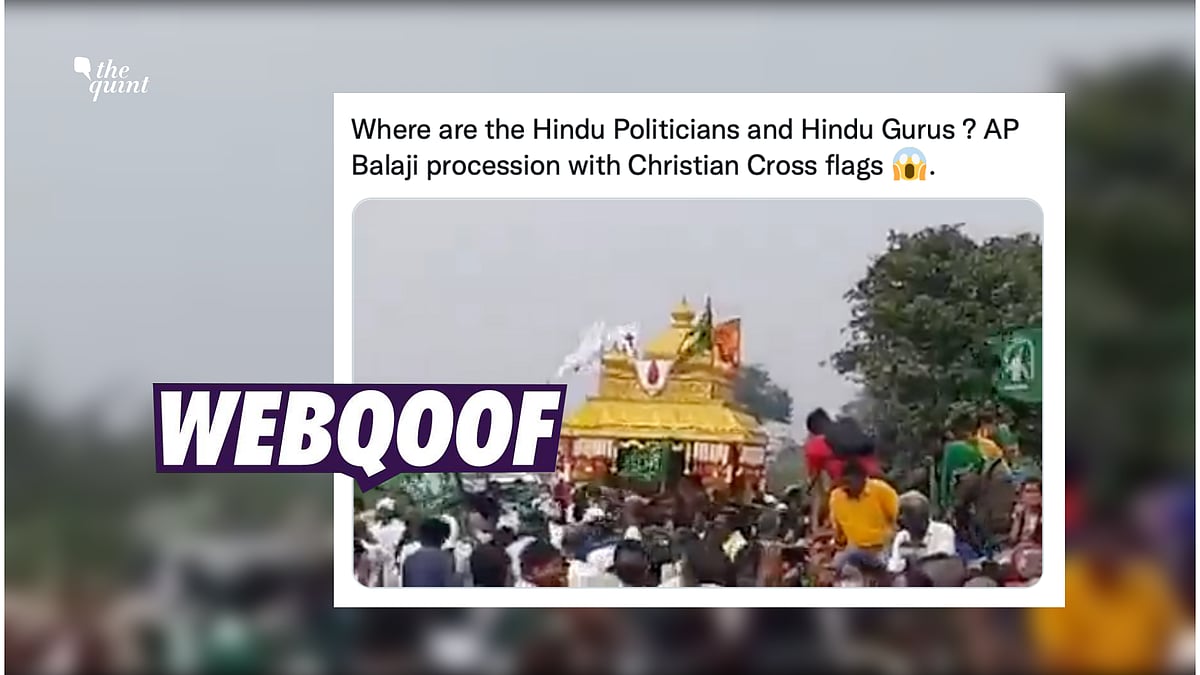 <div class="paragraphs"><p>Flags of different religions were hoisted on the same chariot to show inclusivity and solidarity.</p></div>