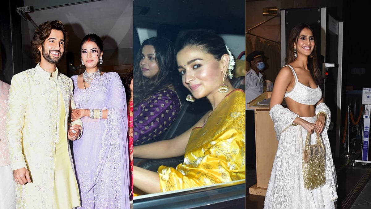 <div class="paragraphs"><p>Alia Bhatt and Vaani Kapoor at Aditya Seal and Anushka Ranjan's wedding.</p></div>