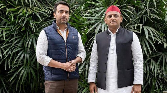 <div class="paragraphs"><p>Amid speculations of a possible alliance ahead of Assembly elections in Uttar Pradesh, Rashtriya Lok Dal (RLD) chief Jayant Singh Chaudhary on Tuesday, 23 November, tweeted a photograph with Samajwadi Party Chief Akhilesh Yadav.</p></div>