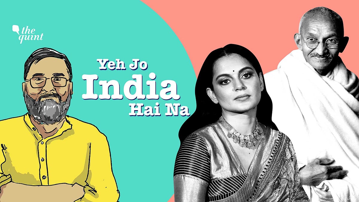 <div class="paragraphs"><p>Dear Kangana, is PM Narendra Modi wrong in praising MK Gandhi?</p></div>