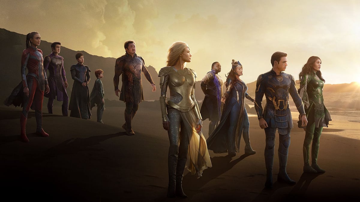 <div class="paragraphs"><p>Marvel Studios'&nbsp;<em>Eternals,&nbsp;</em>directed by Chloe Zhao, released on 5 November.</p></div>