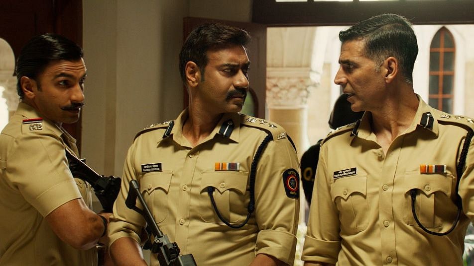 <div class="paragraphs"><p>Ranveer Singh, Ajay Devgn & Akshay Kumar in <em>Sooryavanshi</em>.</p></div>
