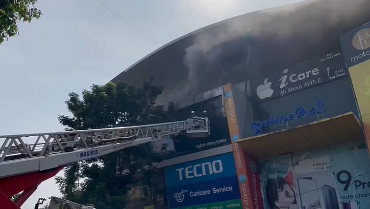 <div class="paragraphs"><p>At least 12 fire engines are present at the spot.</p></div>