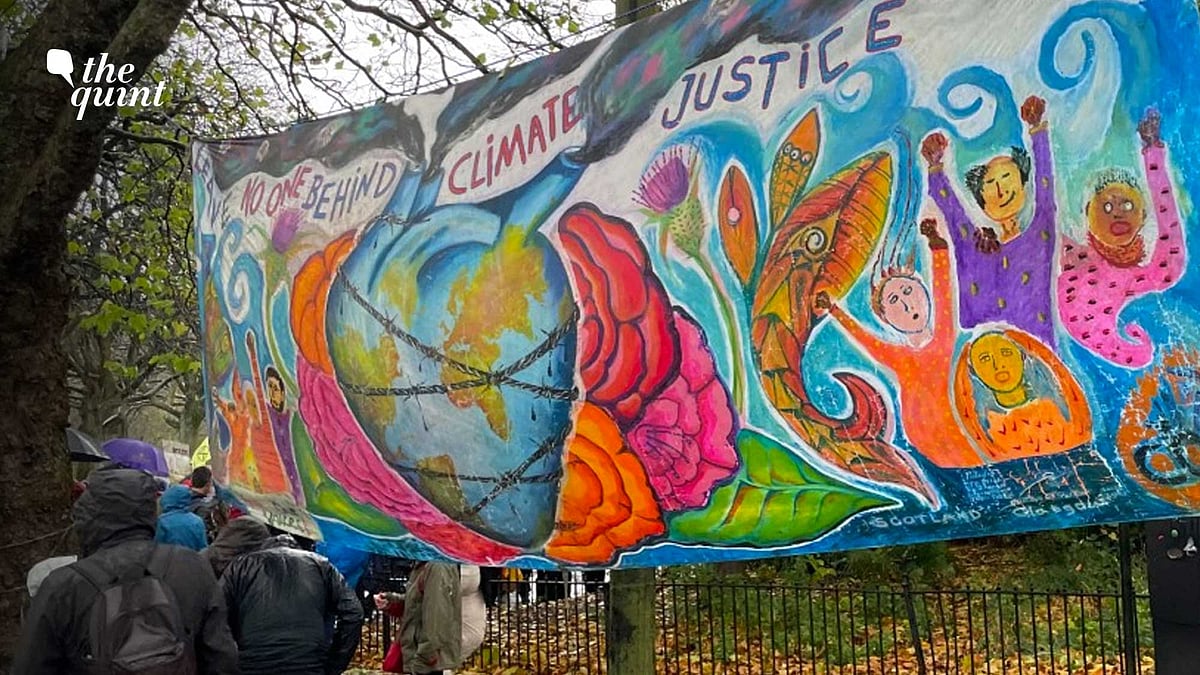 <div class="paragraphs"><p>Photos from the&nbsp;Climate March in Glasgow. Image used for representation.</p></div>