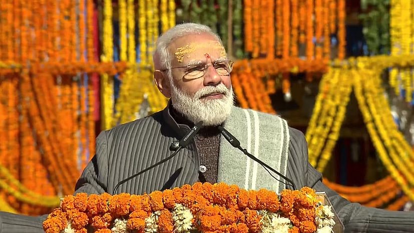 <div class="paragraphs"><p>Prime Minister Narendra Modi on Friday, 5 November, unveiled the statue of Adi Shankara at Kedarnath in Uttarakhand.</p></div>