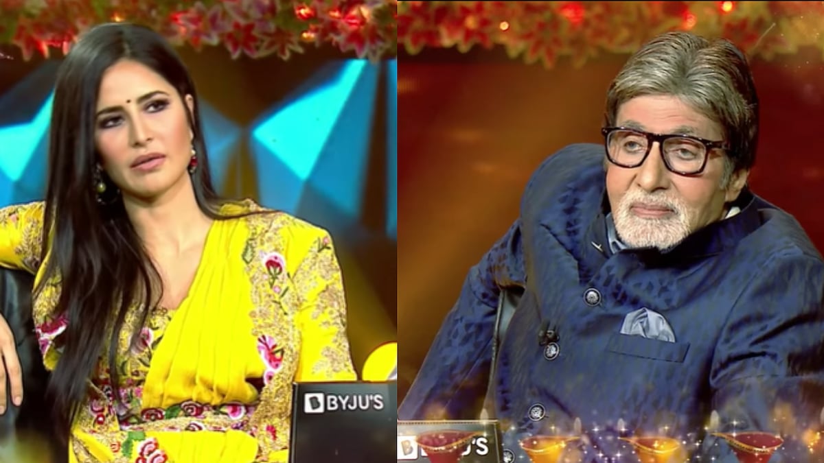<div class="paragraphs"><p>Katrina Kaif and Amitabh Bachchan recreate an iconic dialogue from the latter's film&nbsp;<em>Agneepath&nbsp;</em>during an episode of&nbsp;<em>Kaun Banega Crorepati 13.</em></p></div>