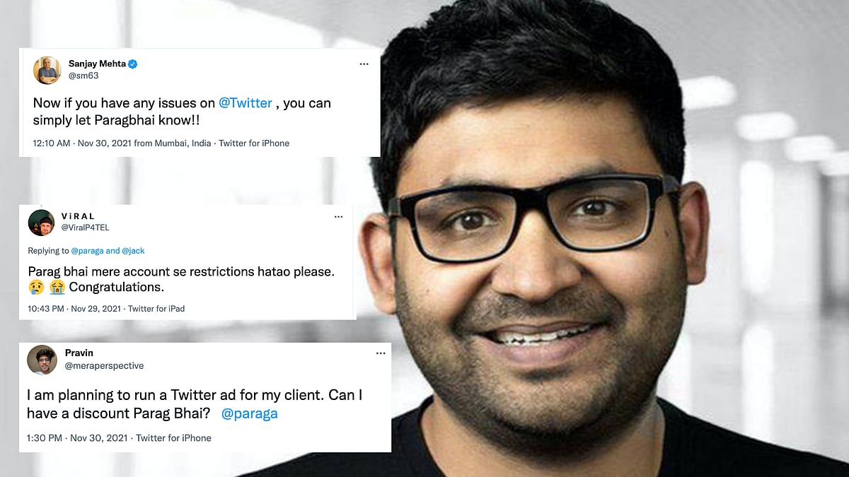 <div class="paragraphs"><p>Parag Agrawal, new CEO of Twitter.</p></div>