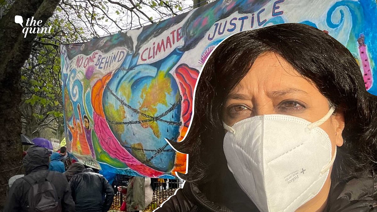 <div class="paragraphs"><p>Photos from the 'climate justice' march in Glasgow, on the sidelines of COP26.</p></div>