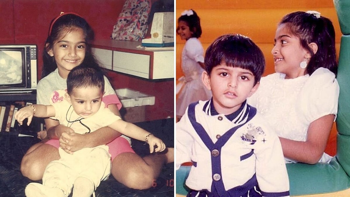 <div class="paragraphs"><p>Sonam Kapoor with brother Harsh Varrdhan.&nbsp;</p></div>