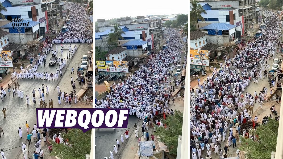 <div class="paragraphs"><p>A video of a 2020 anti-CAA protest in Kerala was shared as Kerala Muslims protesting against violence in Tripura.</p></div>