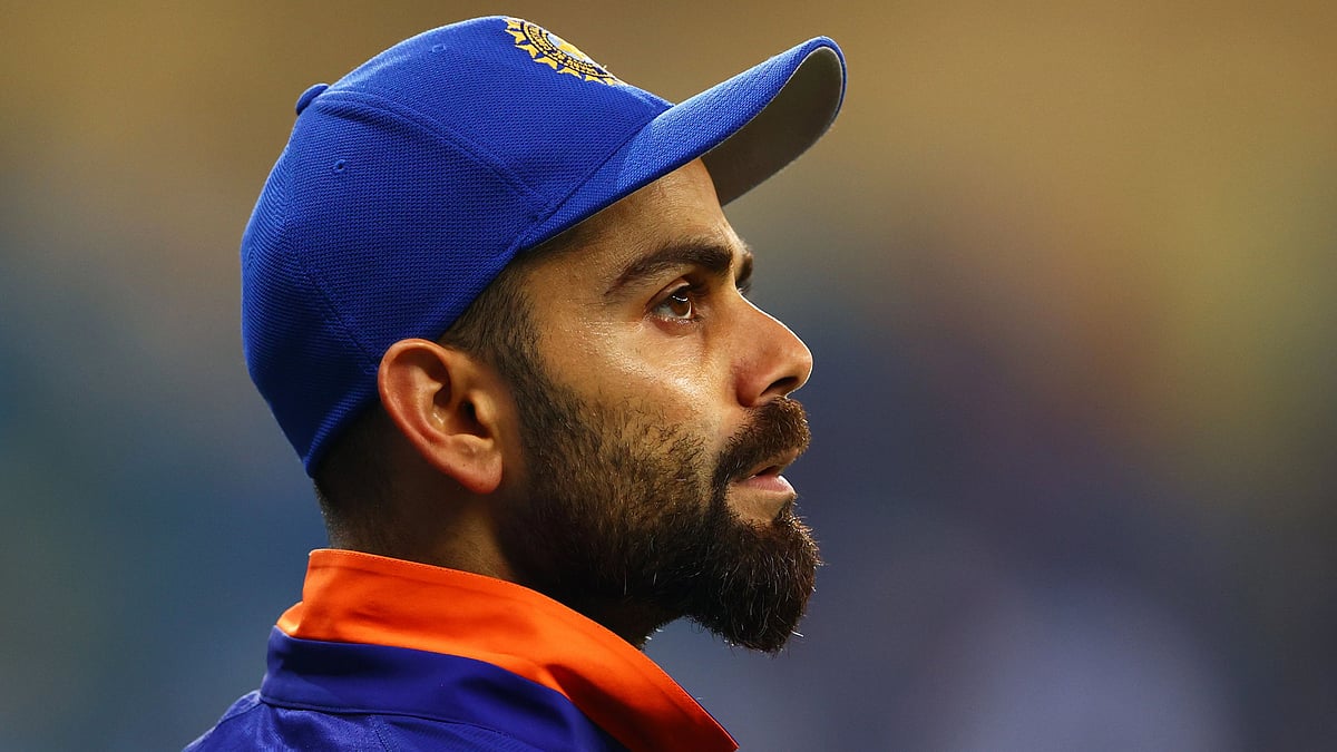 <div class="paragraphs"><p>Virat Kohli speaks after India's last match of the 2021 T20 World Cup.</p></div>