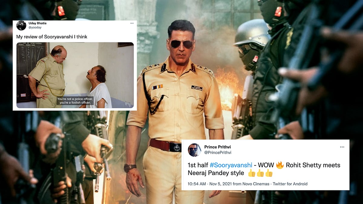 <div class="paragraphs"><p>Sooryavanshi-- as reviewed by Twitter.</p></div>