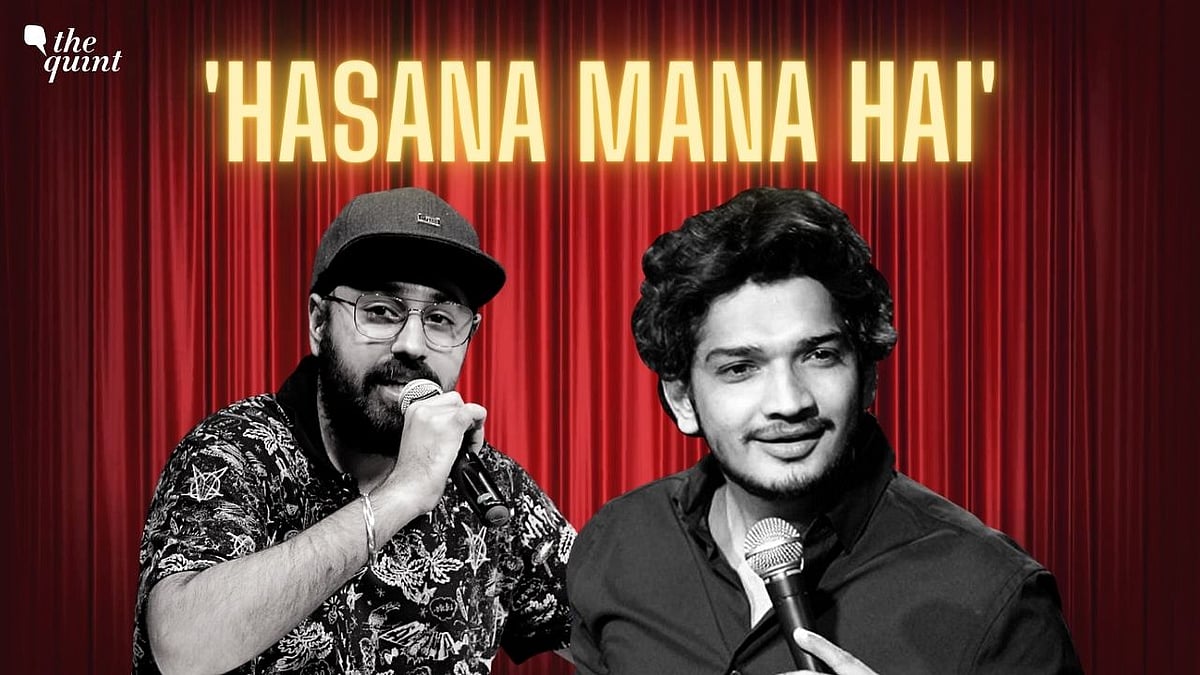 <div class="paragraphs"><p>Comedian Munawar Faruqui (right) and comedy venue owner Balraj Ghai have been flooded with threats.</p></div>