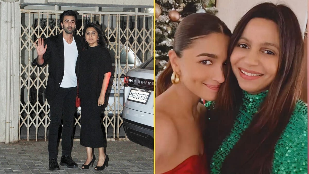 <div class="paragraphs"><p>Alia Bhatt celebrated Christmas with her family, Ranbir and Neetu Kapoor.</p></div>