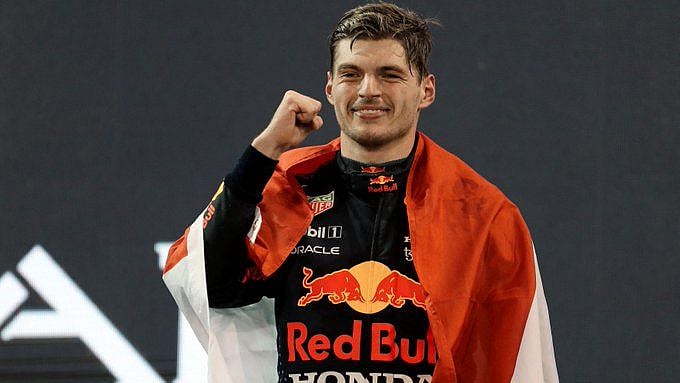<div class="paragraphs"><p>Max Verstappen overtook Lewis Hamilton in the final stages of the race in Abu Dhabi.</p></div>