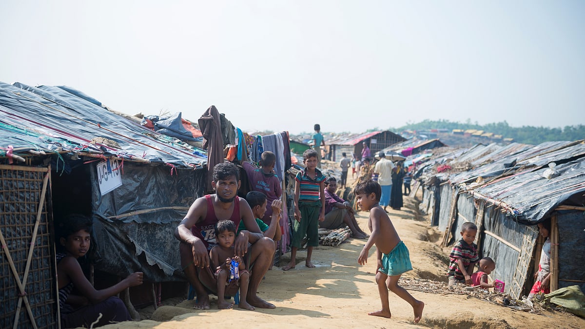 <div class="paragraphs"><p>A Rohingya refugee camp in Cox's Bazaar, Bangladesh. </p></div>