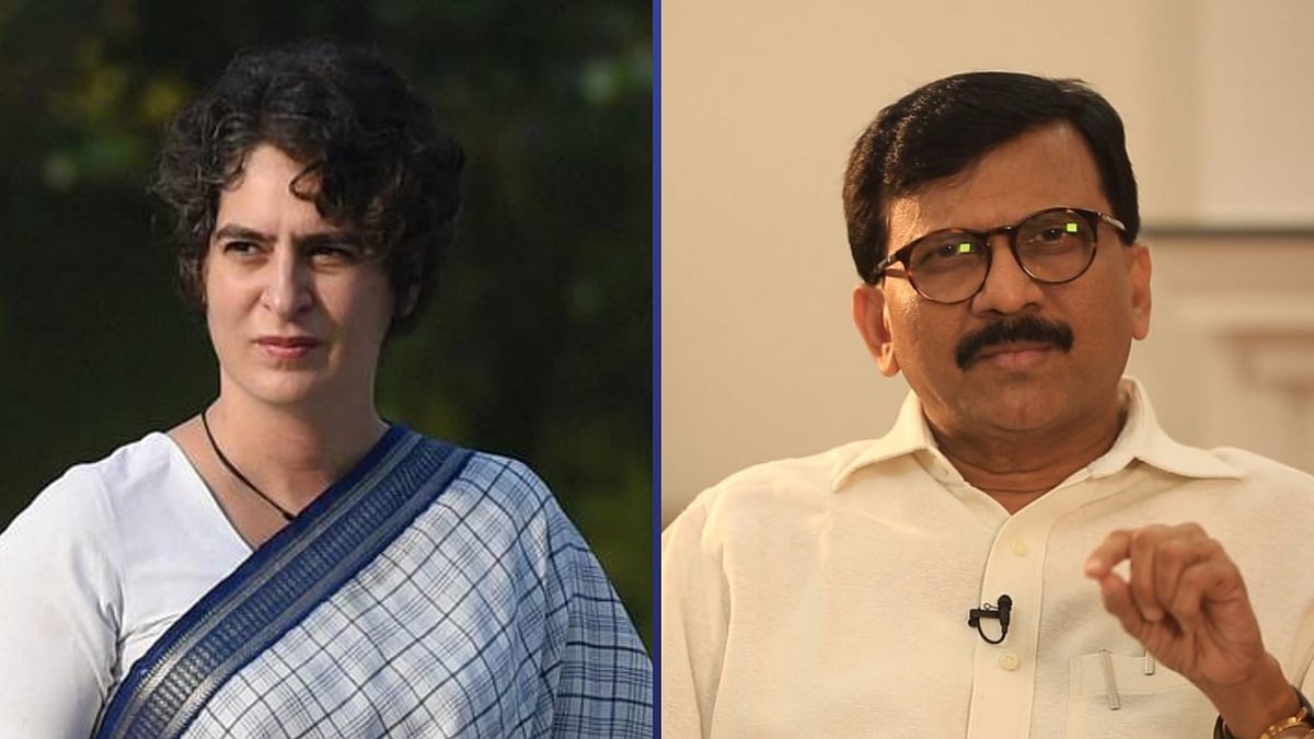 <div class="paragraphs"><p>Priyanka Gandhi (left), Sanjay Raut (right).</p></div>