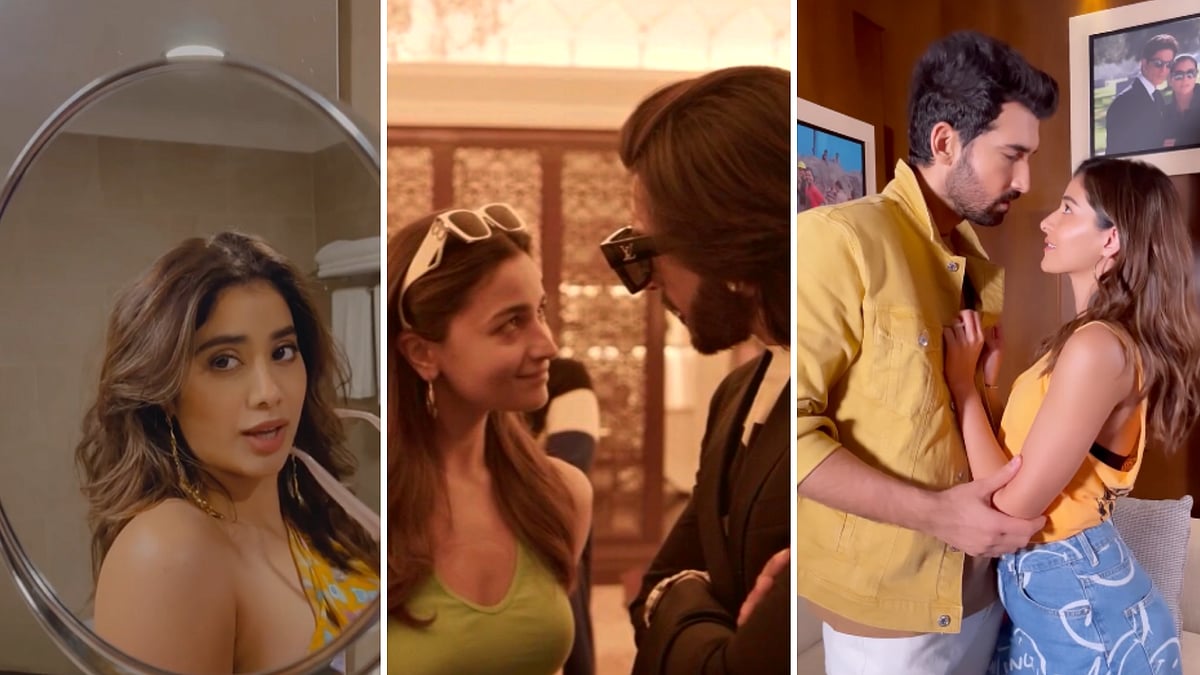 <div class="paragraphs"><p>Jahnvi Kapoor, Alia Bhatt and Ananya Panday recreate their favorite Poo moments.</p></div>