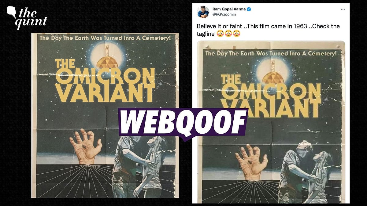<div class="paragraphs"><p>A digitally created poster is doing the rounds to claim that a movie titled 'The Omicron Variant' released in 1963.</p></div>