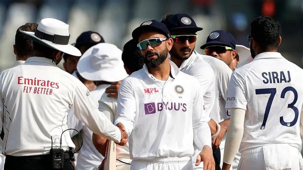 <div class="paragraphs"><p>Indian Test Captain, Virat Kohli at the India vs NZ Test series.</p></div>