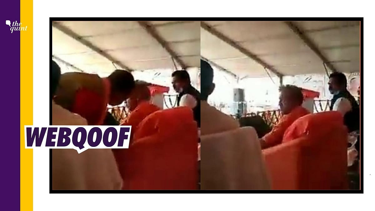 <div class="paragraphs"><p>The claim states that Uttar Pradesh Chief Minister Yogi Adityanath scolded deputy chief minister Keshav Prasad Maurya in a public event.</p></div>