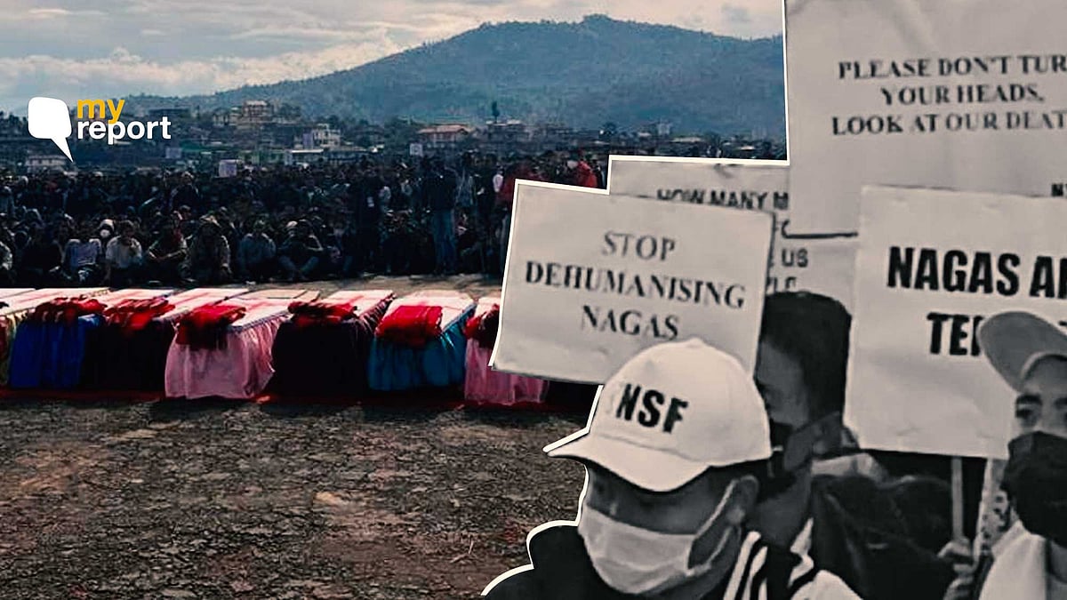 <div class="paragraphs"><p>On 4 December, 14 civilians were killed in Oting village of Nagaland by the armed forces. The army had said it was a case of 'mistaken identity'.</p></div>
