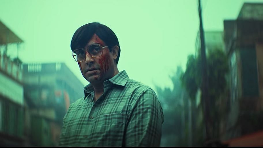 <div class="paragraphs"><p>Abhishek Bachchan in a still from&nbsp;<em>Bob Biswas.</em></p></div>