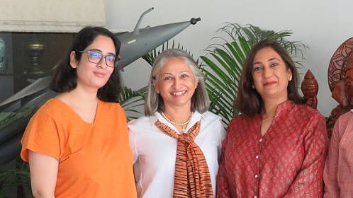 <div class="paragraphs"><p>(Left to Right) Tarini Rawat, Madhuri Kanitkar, and Mrs Madhulika Rawat.</p></div>