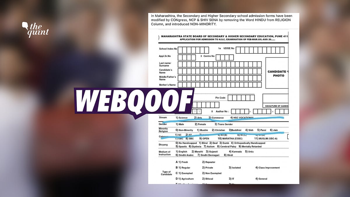 <div class="paragraphs"><p>The form has had the words 'non-minority' since at least 2017.</p></div>