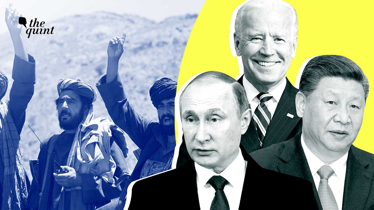 <div class="paragraphs"><p>The Taliban celebrating victory in Afghanistan, Vladimir Putin, Joe Biden, and Xi Jinping.</p><p>Image used for representational purposes only. </p></div>