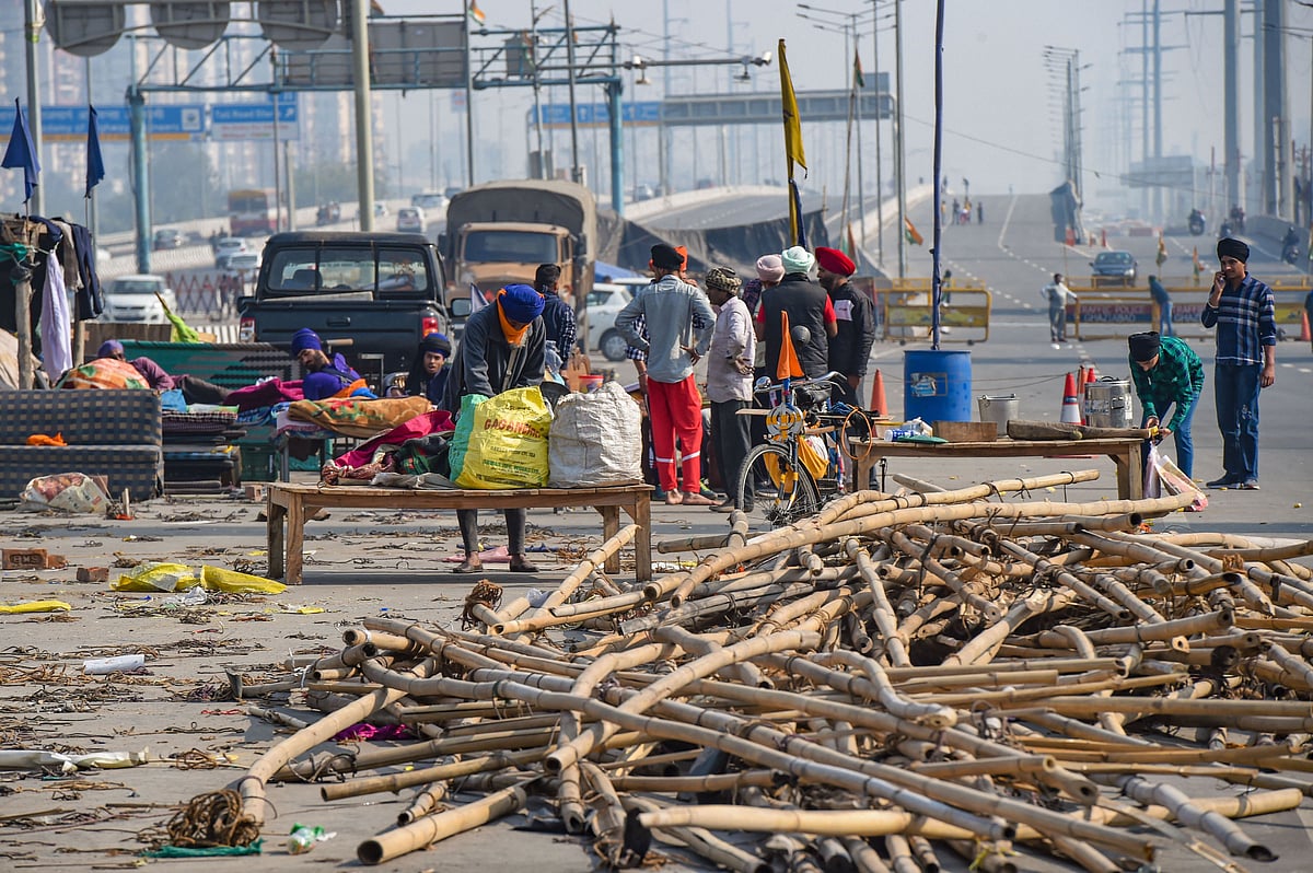 <div class="paragraphs"><p>Farmers preparing to leave the protest sites. Image used for representation.&nbsp;</p></div>