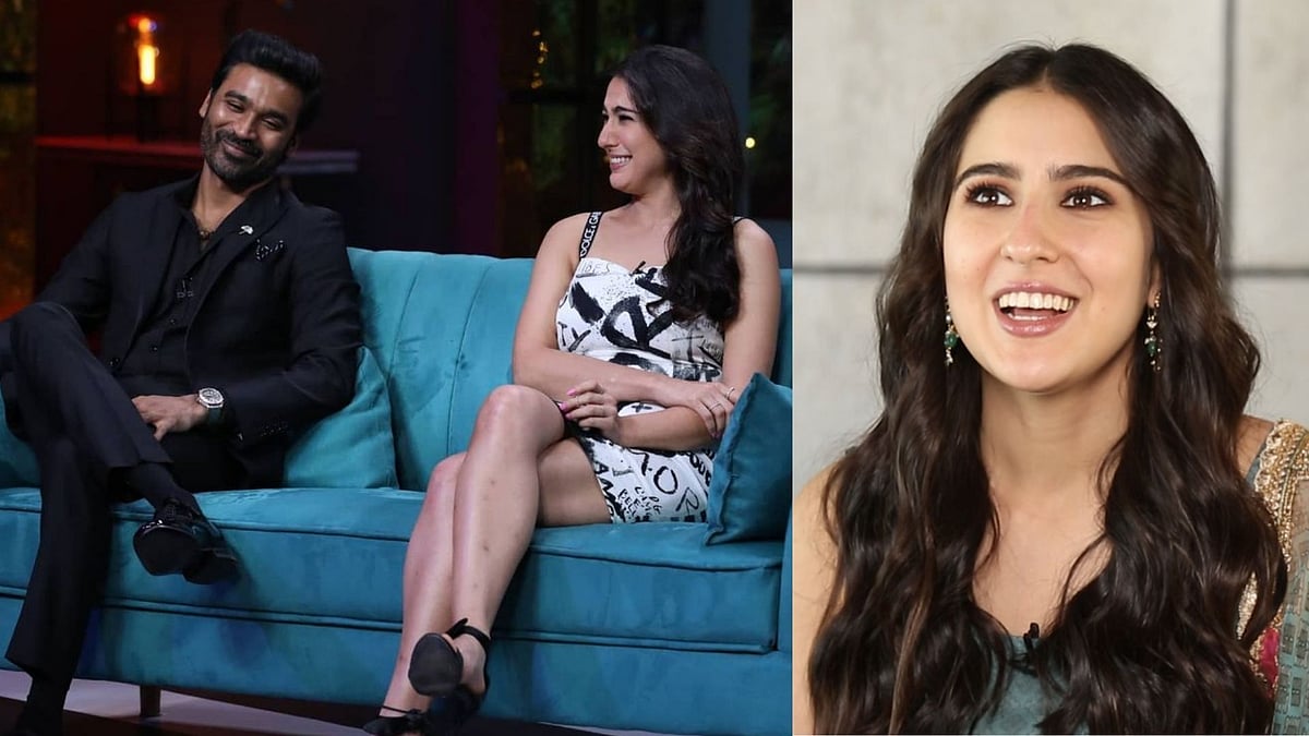 <div class="paragraphs"><p>Sara Ali Khan on working with Dhanush in&nbsp;<em>Atrangi Re.</em></p></div>