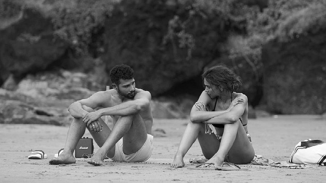 <div class="paragraphs"><p>Deepika Padukone and Siddhant Chaturvedi on the sets of <em>Gehraiyaan</em>.</p></div>