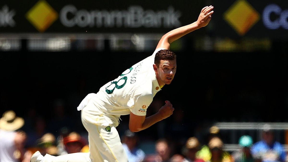<div class="paragraphs"><p> Josh Hazlewood was part of the first Test which Australia won at The Gabba.&nbsp;</p></div>