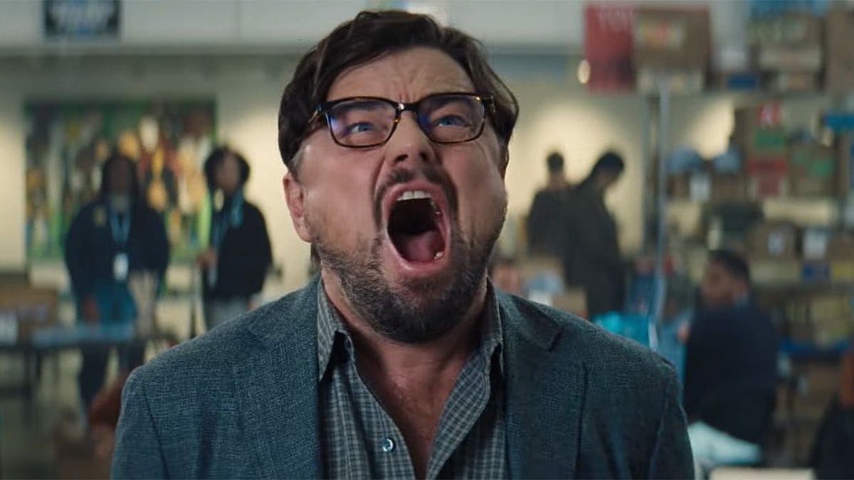 <div class="paragraphs"><p>Leonardo DiCaprio in a still from <em>Don't Look Up</em>.</p></div>
