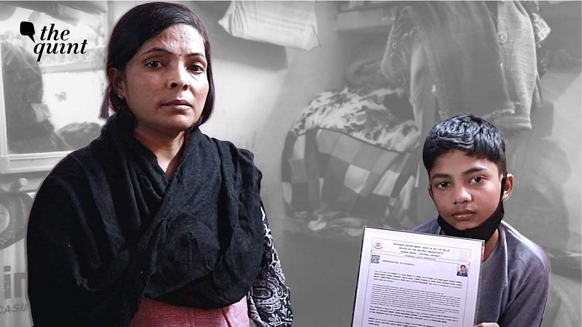 <div class="paragraphs"><p>Geeta Devi with her son Sunny.</p></div>