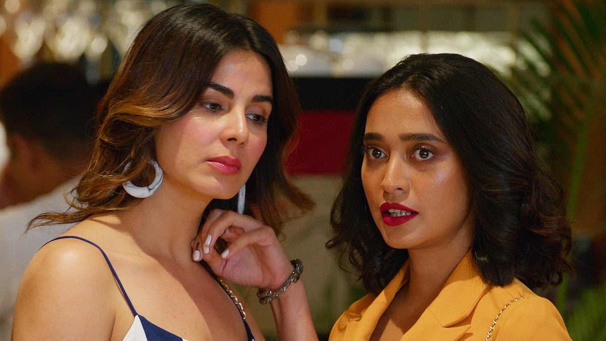 <div class="paragraphs"><p>Kirti Kulhari & Sayani Gupta in <em>Four More Shots Please!</em></p></div>